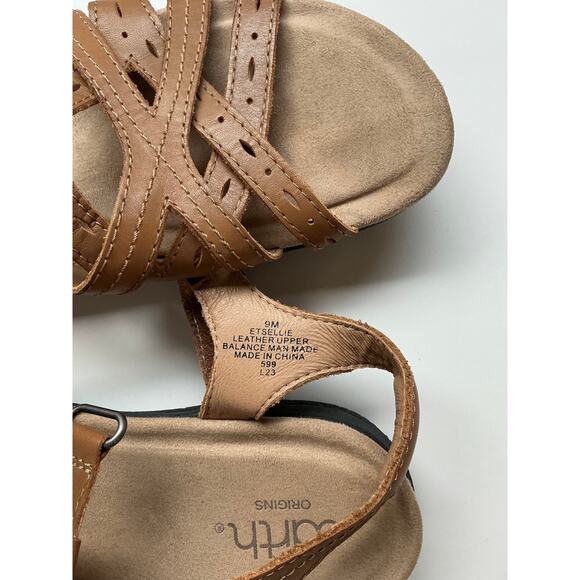 Earth Origins Sellie Women’s Casual Walking Sandals Medium Brown Size 9M - Picture 7 of 7